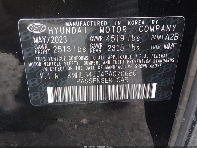 2023 HYUNDAI SONATA HYBRID LIMITED 9