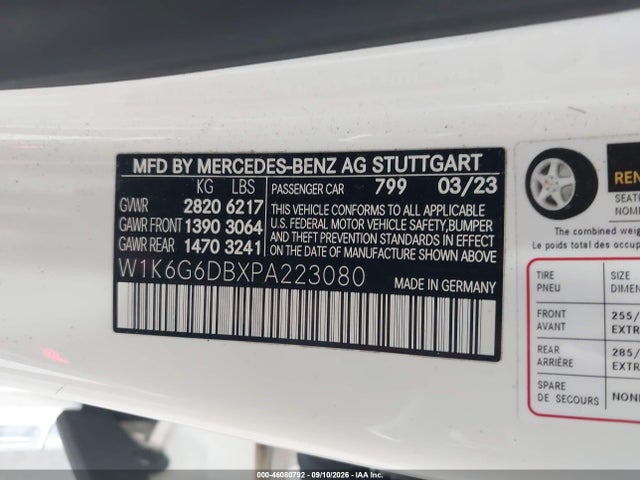2023 MERCEDES-BENZ S 500 4MATIC 9