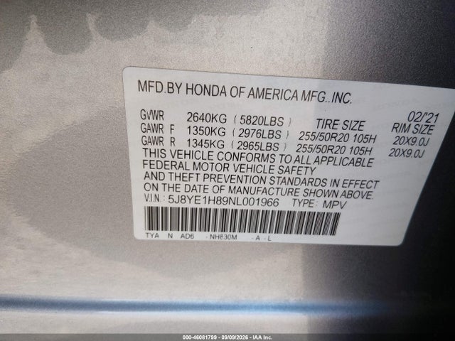 2022 ACURA MDX ADVANCE PACKAGE 9