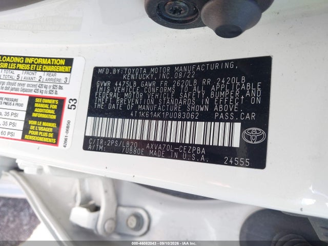 2023 TOYOTA CAMRY XSE 9