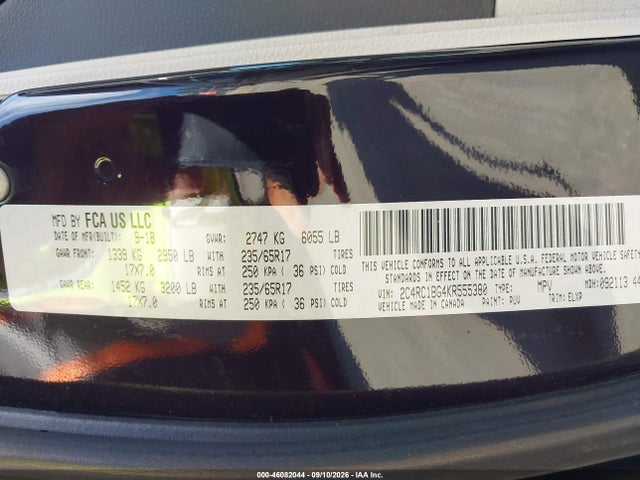2019 CHRYSLER PACIFICA TOURING L 9