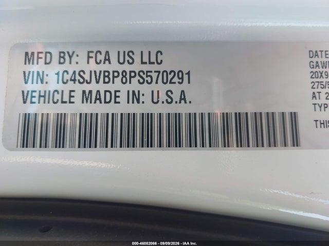 2023 JEEP WAGONEER SERIES II CARBIDE 4X4 9