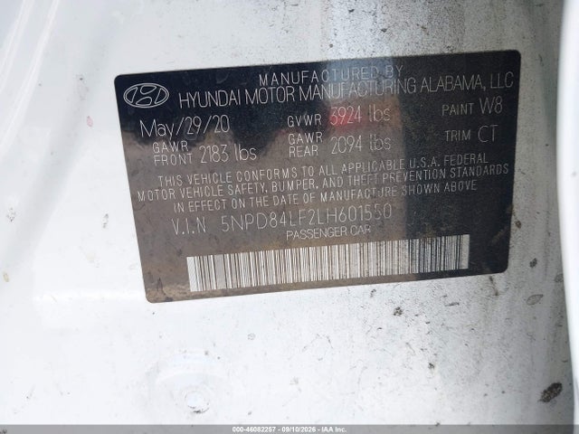 2020 HYUNDAI ELANTRA VALUE EDITION 9