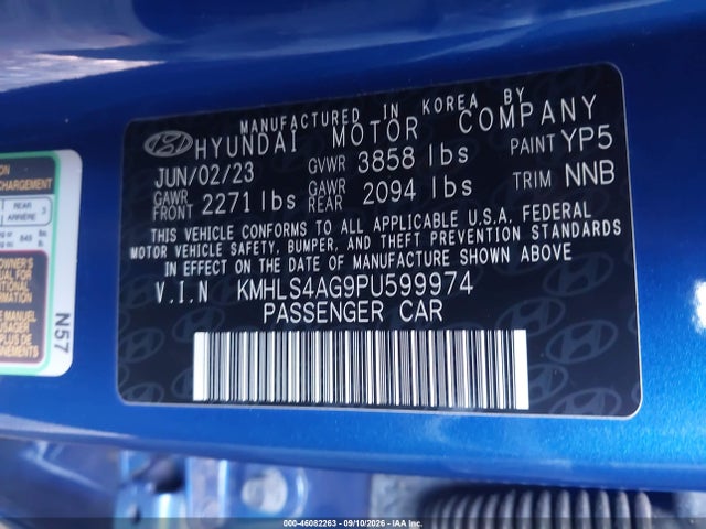 2023 HYUNDAI ELANTRA SEL 9