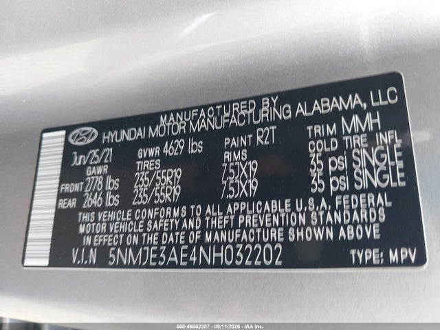 2022 HYUNDAI TUCSON LIMITED 9