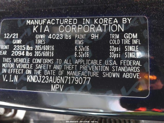 2022 KIA SOUL LX 9