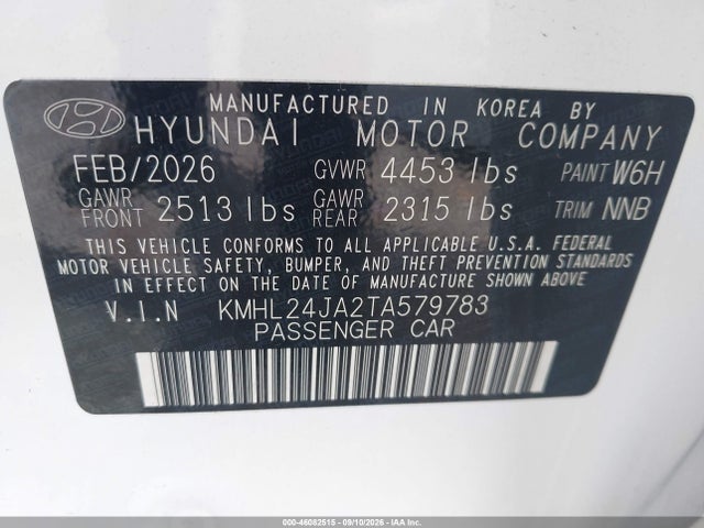 2026 HYUNDAI SONATA SE 9