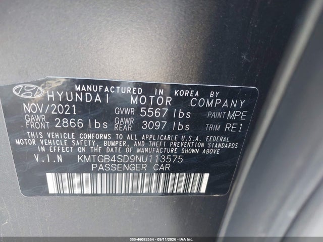 2022 GENESIS G80 3.5T SPORT AWD 9