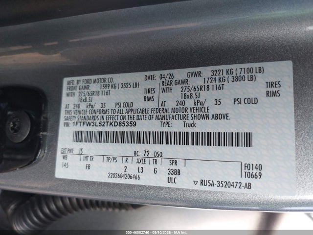 2026 FORD F-150 XLT 9