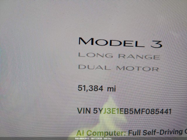 2021 TESLA MODEL 3 LONG RANGE DUAL MOTOR ALL-WHEEL DRIVE 14