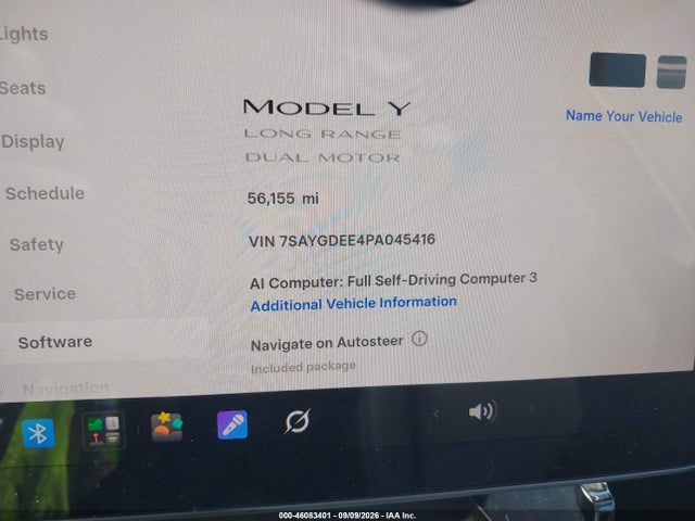 2023 TESLA MODEL Y AWD/LONG RANGE DUAL MOTOR ALL-WHEEL DRIVE 7