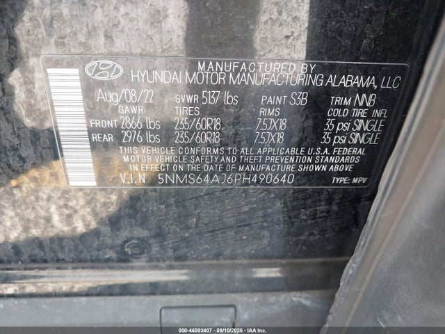 2023 HYUNDAI SANTA FE XRT 9