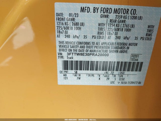 2023 FORD MAVERICK XLT 9