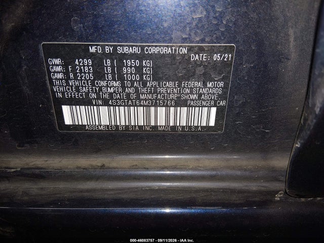 2021 SUBARU IMPREZA LIMITED 5-DOOR 9