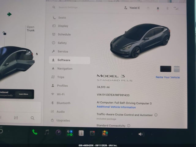 2021 TESLA MODEL 3 STANDARD RANGE PLUS REAR-WHEEL DRIVE 7