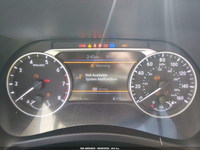 2021 NISSAN SENTRA SV XTRONIC CVT 7