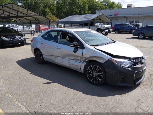 2016 TOYOTA COROLLA S PLUS