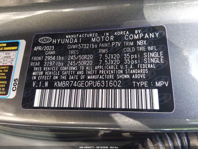 2023 HYUNDAI PALISADE CALLIGRAPHY 9