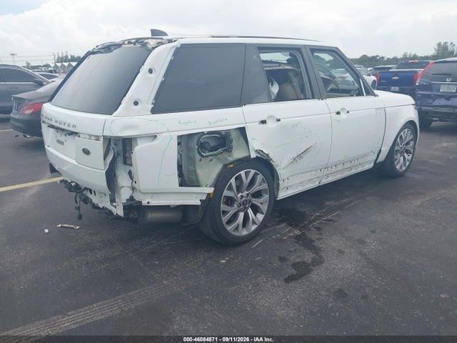 2019 LAND ROVER RANGE ROVER 3.0L V6 SUPERCHARGED HSE 4