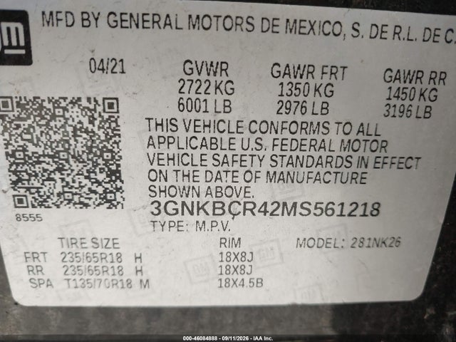 2021 CHEVROLET BLAZER FWD 2LT 9