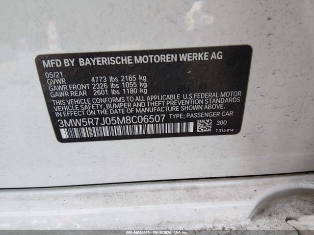 2021 BMW 330I XDRIVE 9