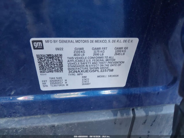 2023 CHEVROLET EQUINOX AWD LT 9