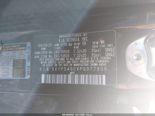 2023 KIA TELLURIDE SX 9