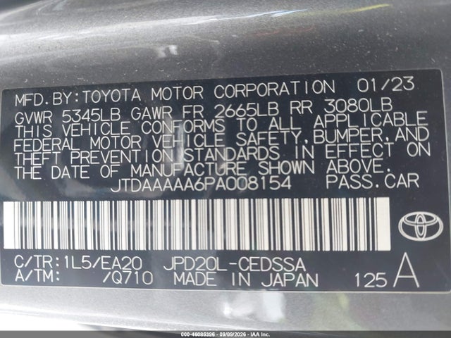 2023 TOYOTA MIRAI XLE 9