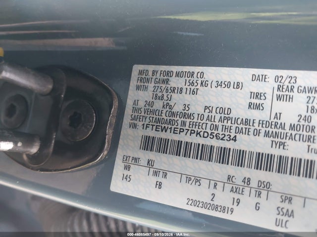 2023 FORD F-150 XLT 9