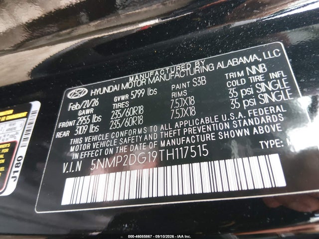 2026 HYUNDAI SANTA FE HYBRID SEL 9