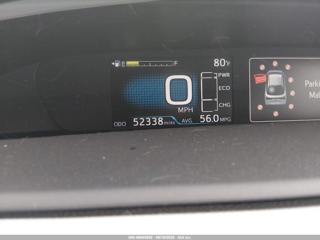 2019 TOYOTA PRIUS XLE 15
