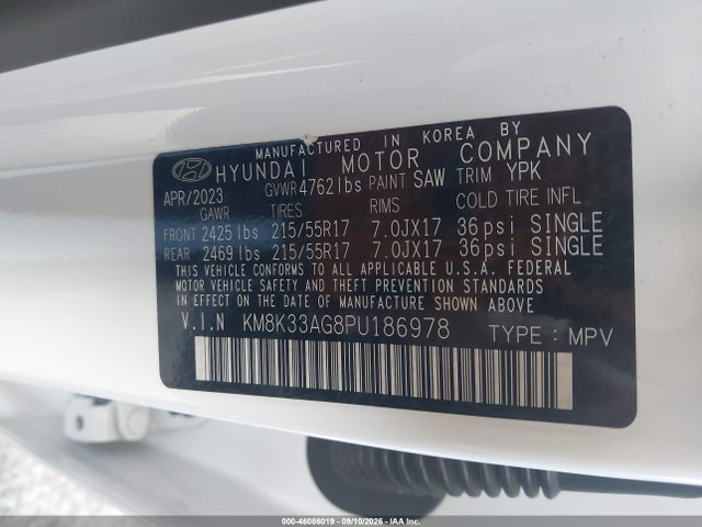2023 HYUNDAI KONA ELECTRIC SEL 9