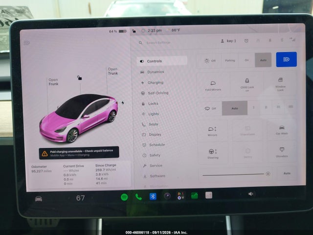 2018 TESLA MODEL 3 LONG RANGE/PERFORMANCE 18