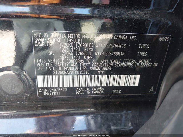 2026 TOYOTA RAV4 XLE PREMIUM 9