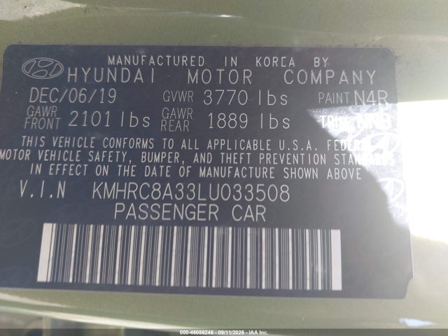 2020 HYUNDAI VENUE SEL 9