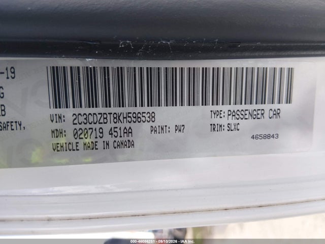2019 DODGE CHALLENGER R/T 9