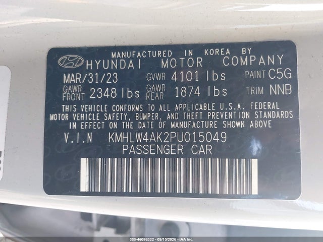 2023 HYUNDAI ELANTRA N 9