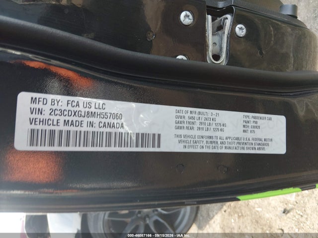2021 DODGE CHARGER SCAT PACK RWD 9