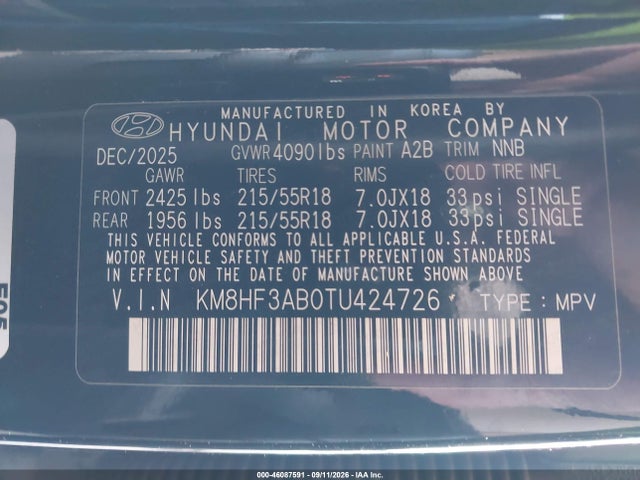 2026 HYUNDAI KONA SEL SPORT 9