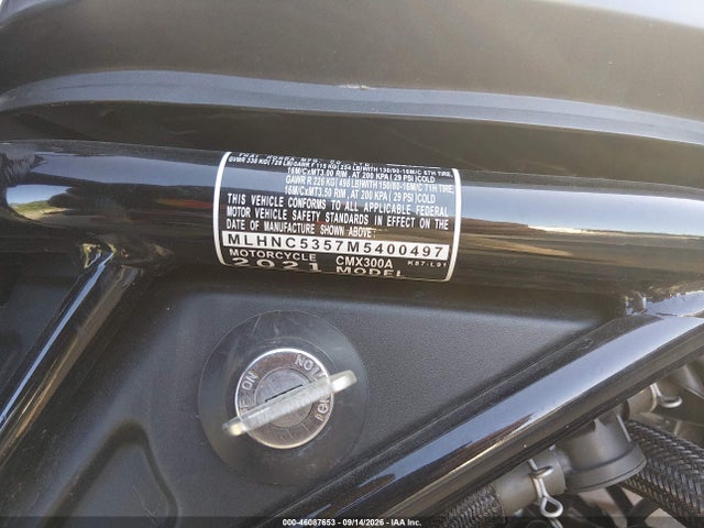 2021 HONDA CMX300 A 10