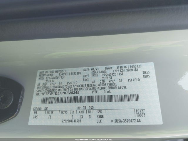 2023 FORD F-150 XLT 9