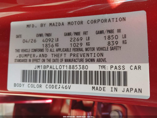 2026 MAZDA MAZDA3 2.5 S PREFERRED 9