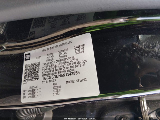 2022 CHEVROLET COLORADO 2WD SHORT BOX Z71 9