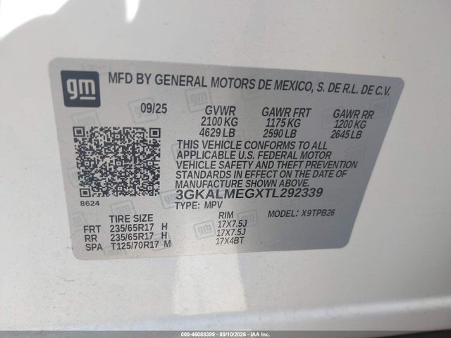 2026 GMC TERRAIN FWD ELEVATION 9