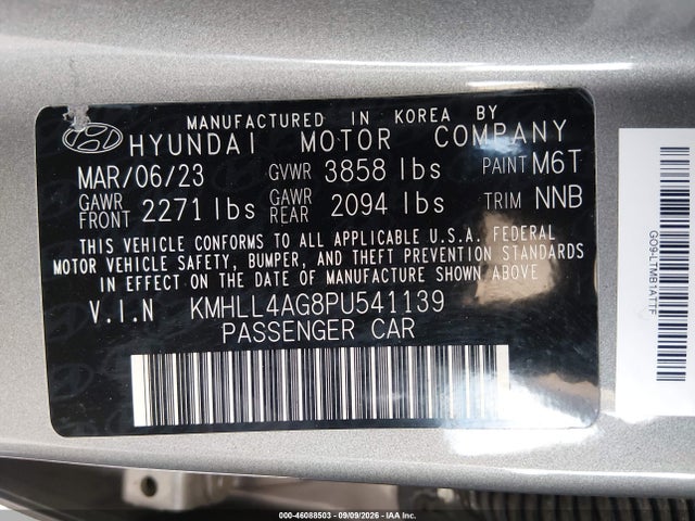 2023 HYUNDAI ELANTRA SE 9