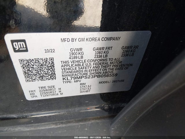 2023 CHEVROLET TRAILBLAZER FWD LT 9
