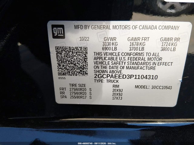 2023 CHEVROLET SILVERADO 1500 2WD SHORT BED LTZ 9