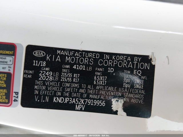 2019 KIA SOUL + 9