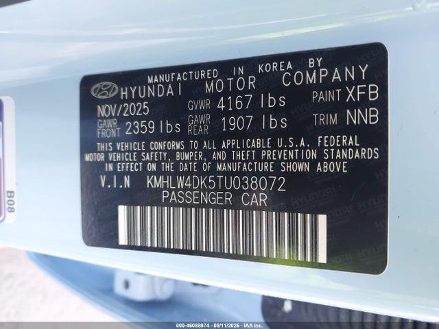 2026 HYUNDAI ELANTRA N 9