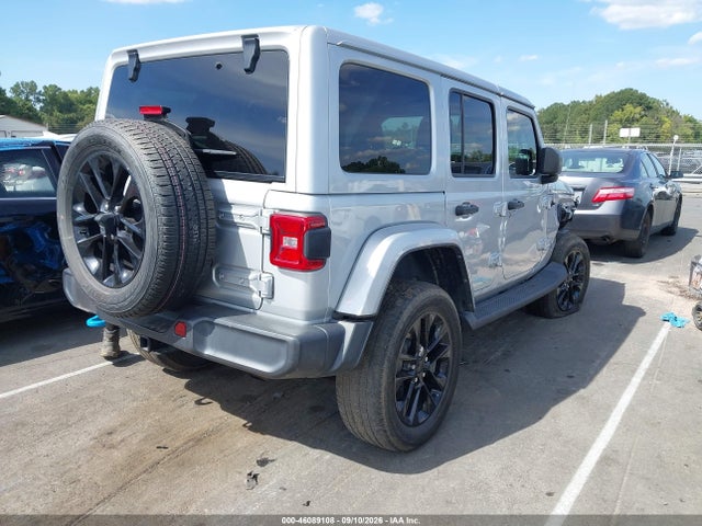 2022 JEEP WRANGLER 4XE UNLIMITED SAHARA 4X4 4